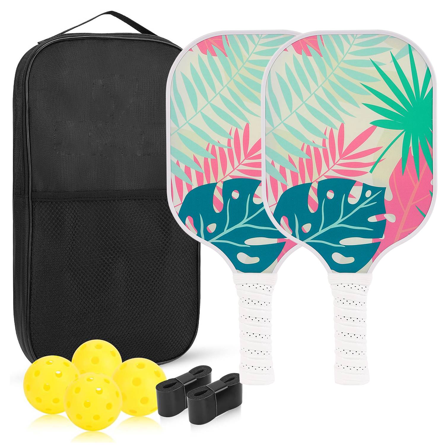Carbon fiber set [Fresh leaves] 2 shots+4 ball+2 hand glue+1 bag